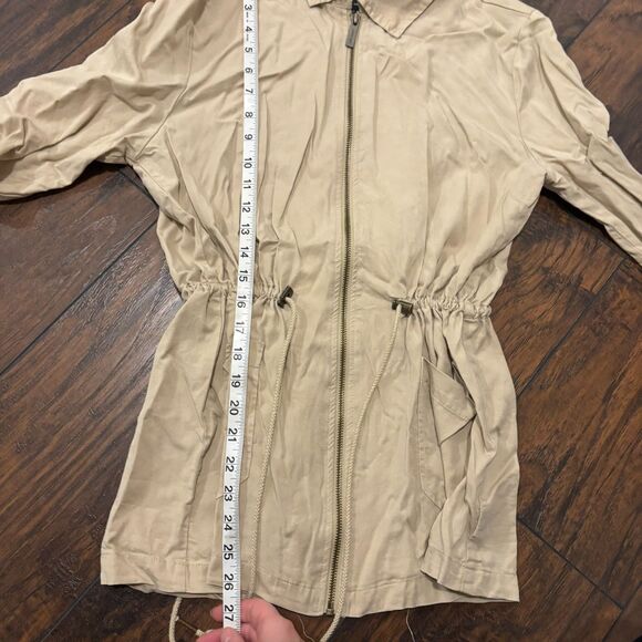 Sanctuary size Medium Neutral Lyocell Soft Lightweight Fall Time Jacket - Picture 6 of 6